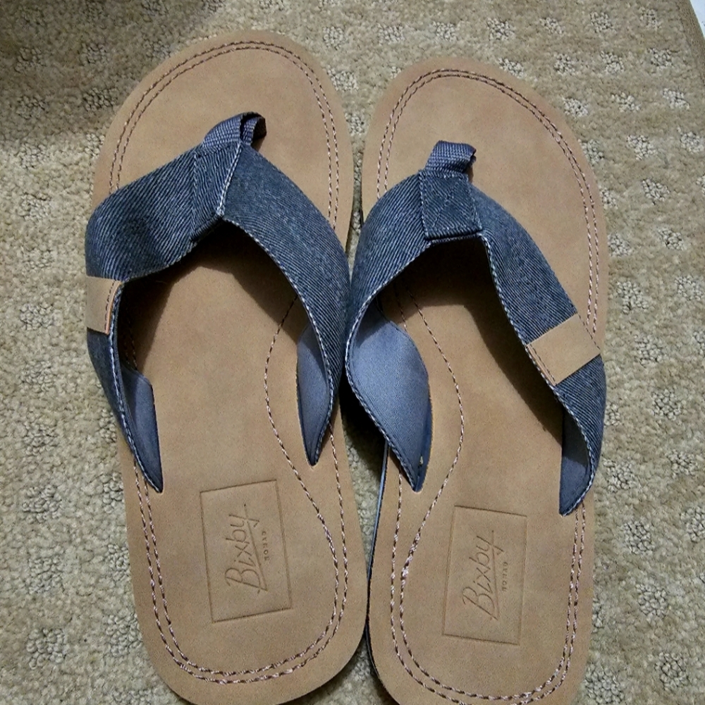 Mens Bixby flip flops